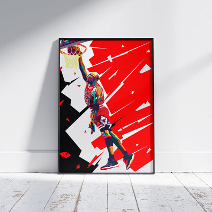 Michael Jordan Pop Art