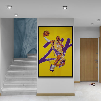 Kobe Bryant No. 24 poster