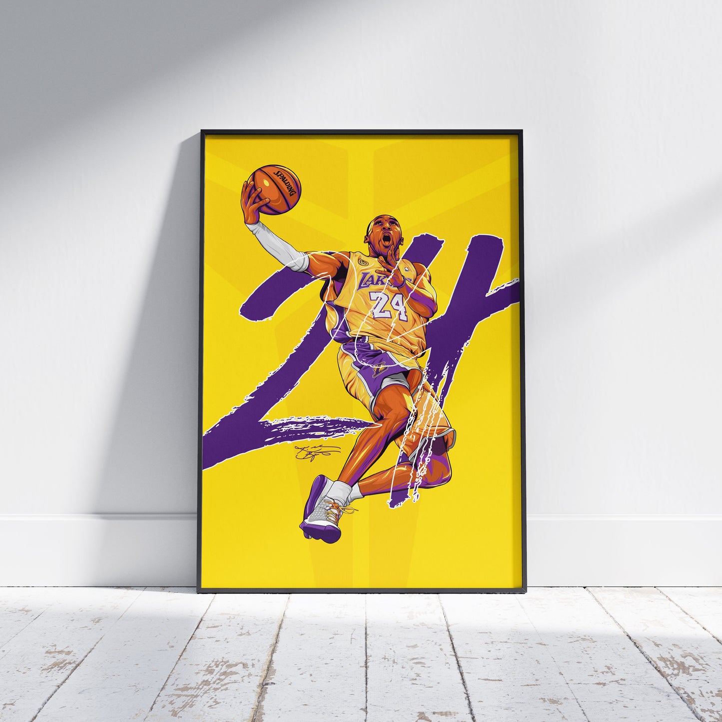 Kobe Bryant No. 24 poster