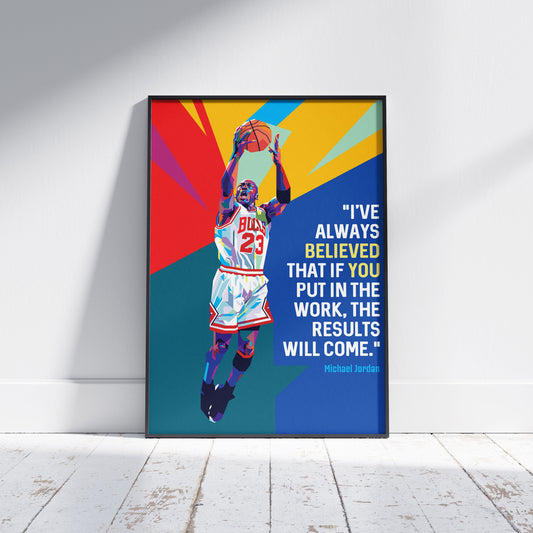 Jordan inspirational quotes poster