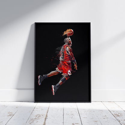 Speaking Thought Michael Jordan Poster Fly Dunk