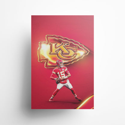 Patrick Mahomes '15' Canvas