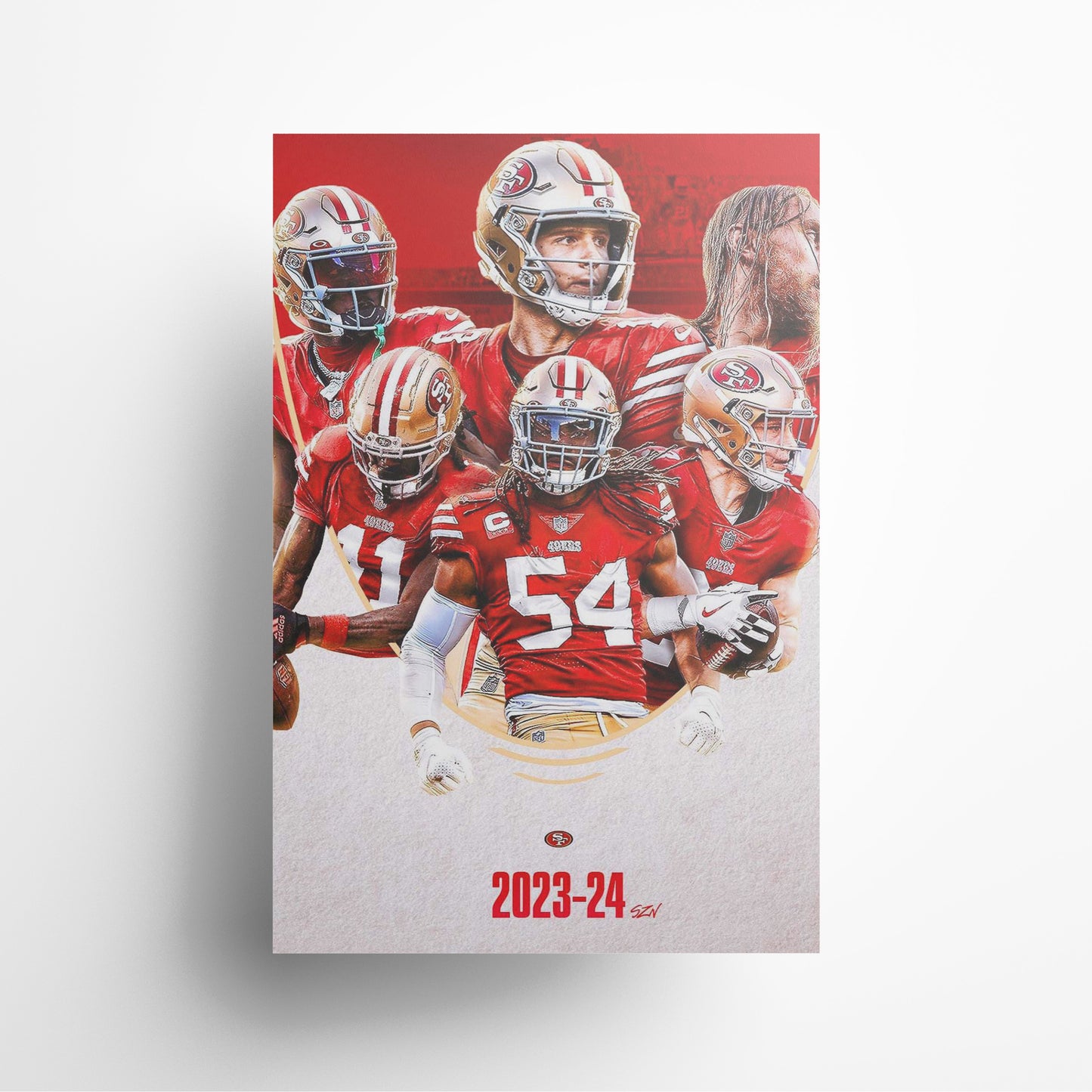 San Francisco 49ers '23-24' Canvas