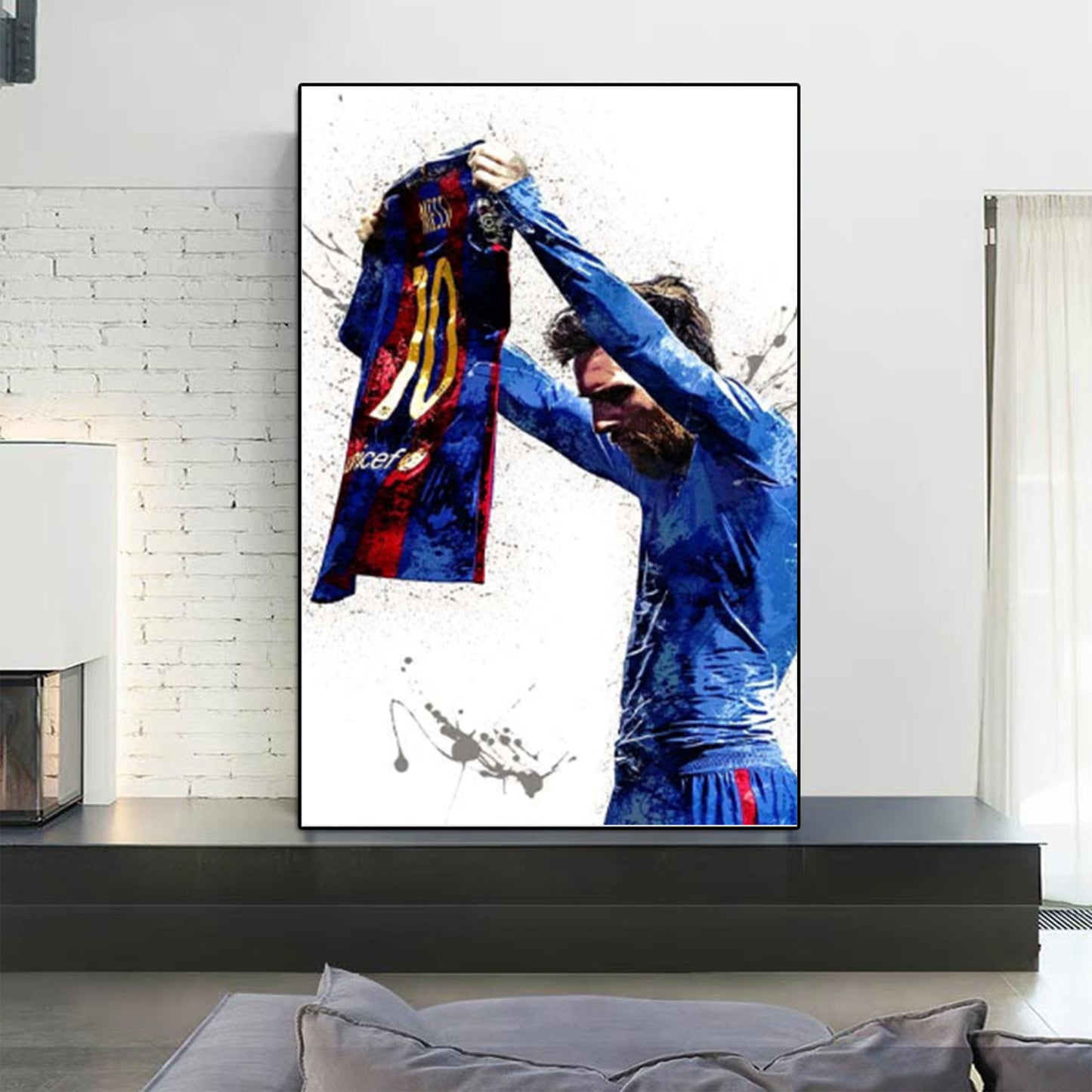 Lionel Messi 'Barcelona' Canvas