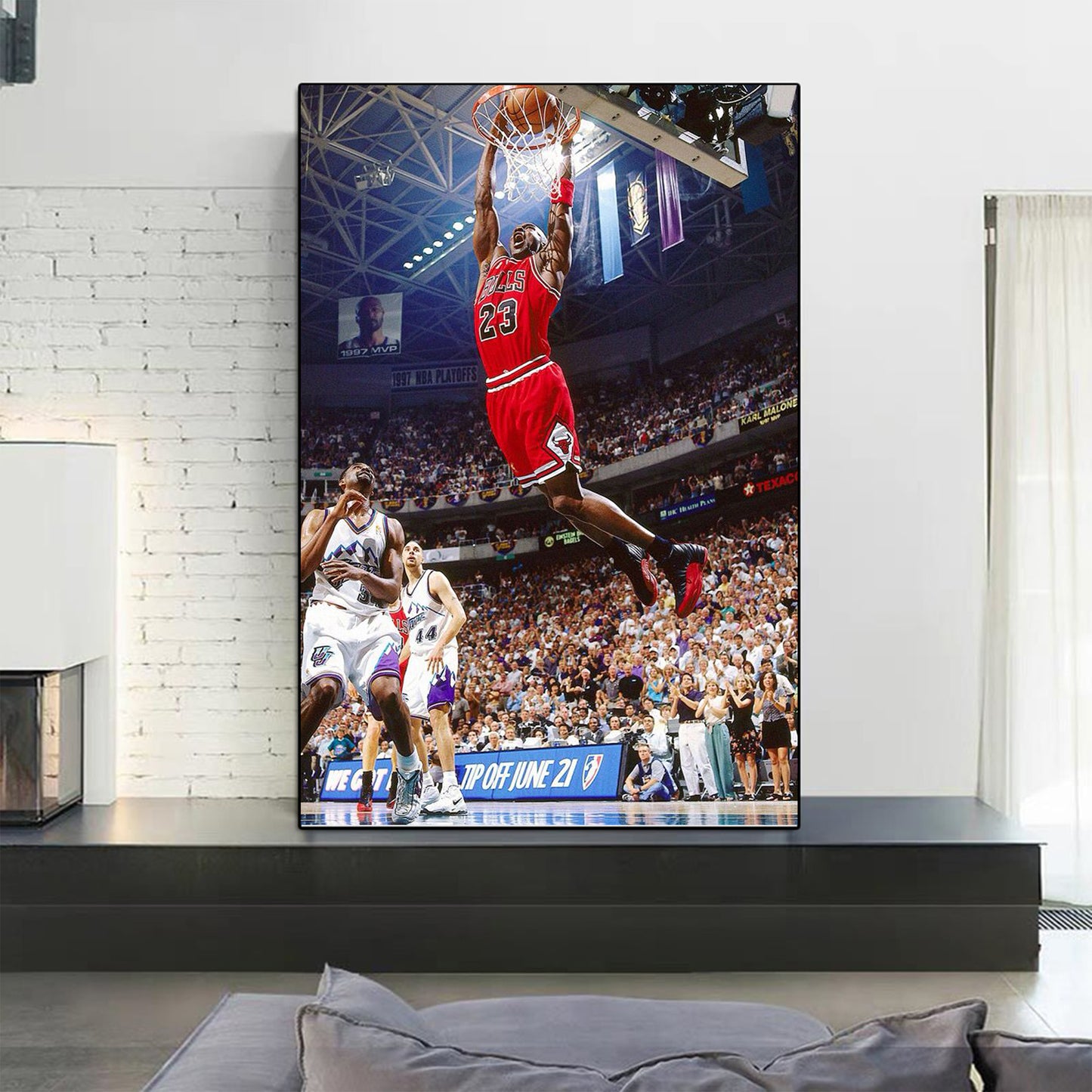 Michael Jordan 'Dunk' Canvas