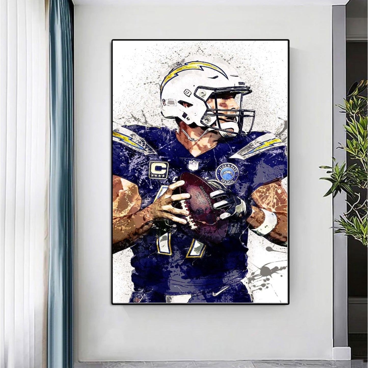 Philip Rivers - Los Angeles Chargers Canvas