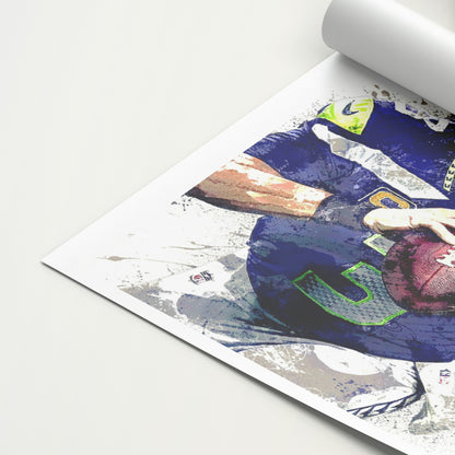 Russell Wilson - Seattle Seahawks Canvas