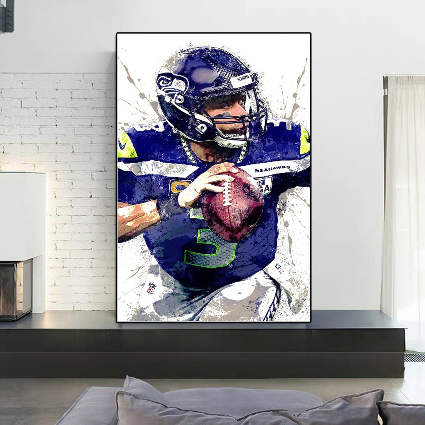 Russell Wilson - Seattle Seahawks Canvas