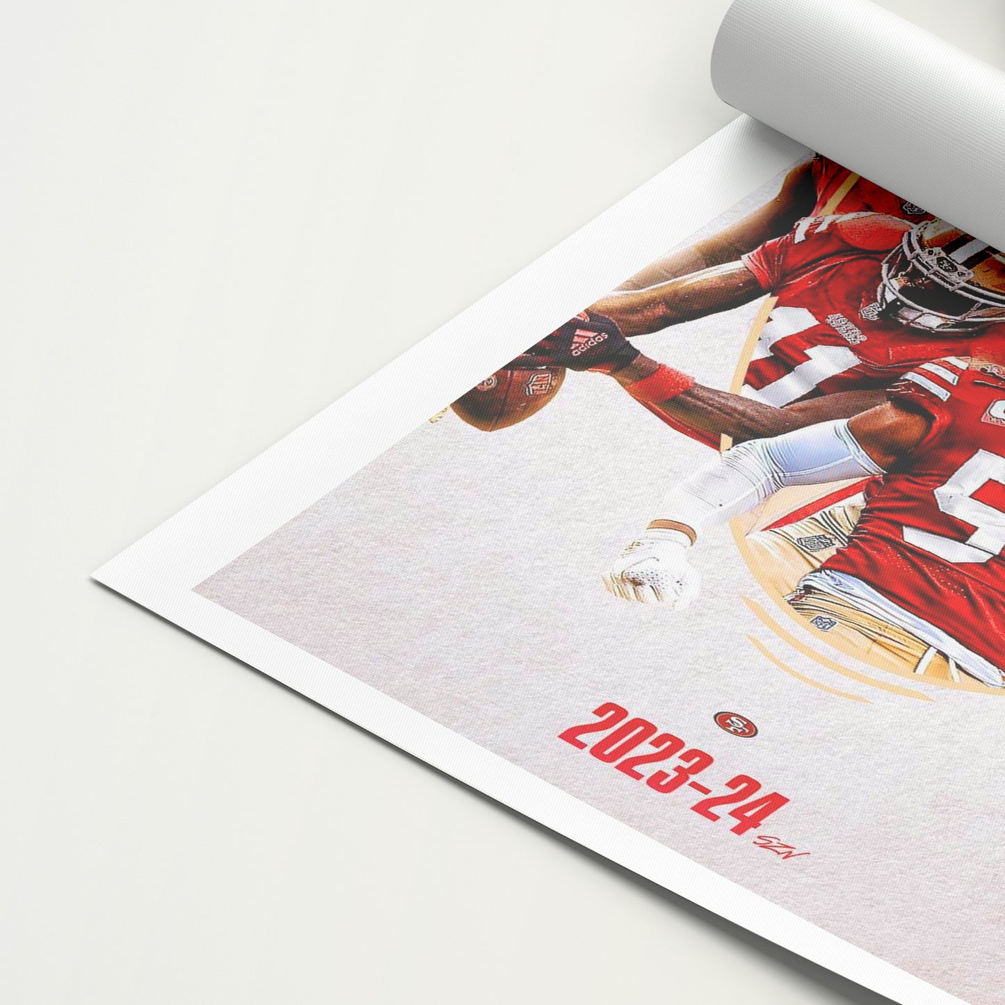 San Francisco 49ers '23-24' Canvas