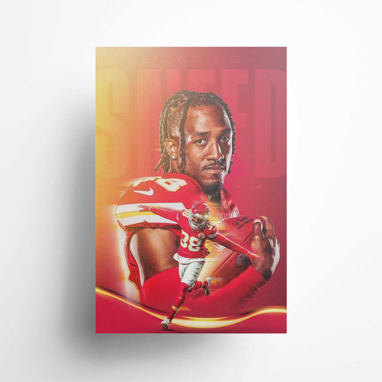 L'Jarius Sneed 'Chiefs' Canvas