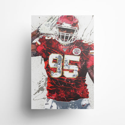 Chris Jones - Kansas City Chiefs Canvas