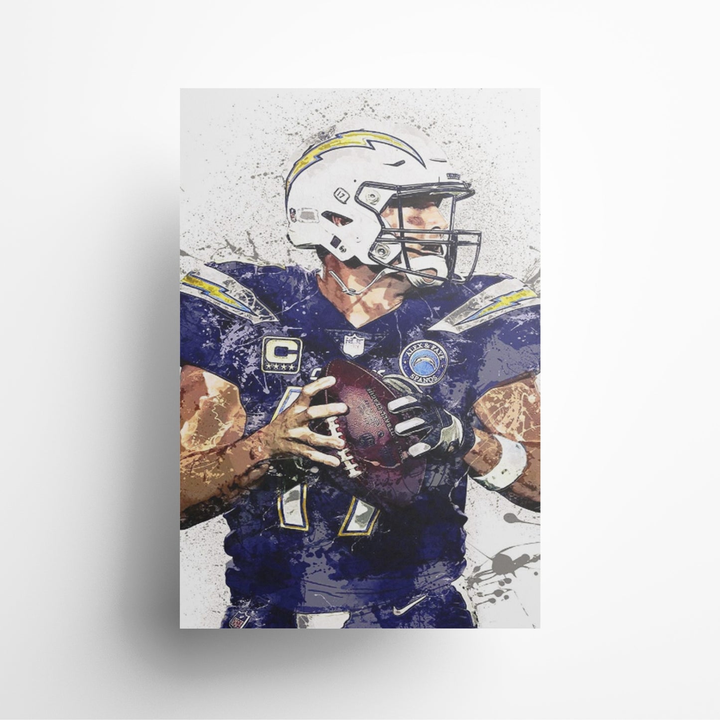 Philip Rivers - Los Angeles Chargers Canvas